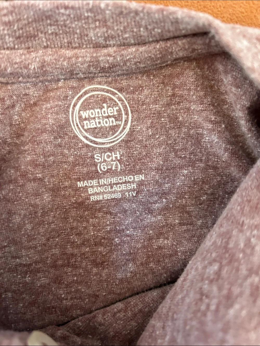 Old Navy Red Logo Long Sleeve Tee with Navy and Heather Mix Tops